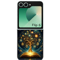 Coque pour Z FLIP 6 7 8 arbre de vie astro