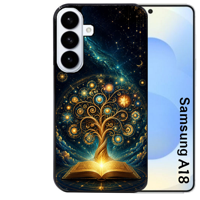 Coque pour Galaxy A08 A18 A28 A38 A58 arbre de vie astro