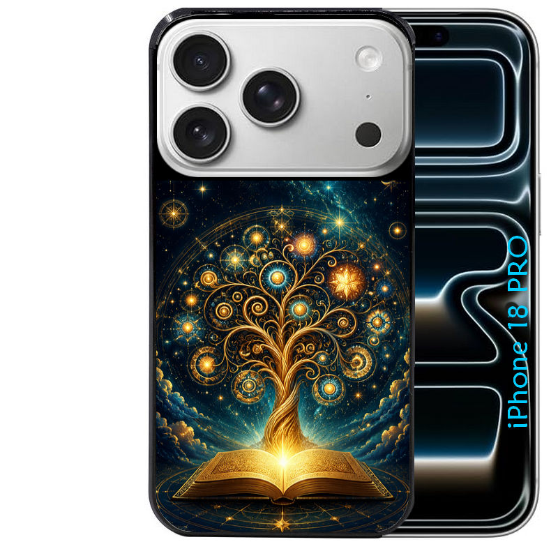 Coque pour Iphone 18 / PRO / PRO MAX / 18E arbre de vie astro