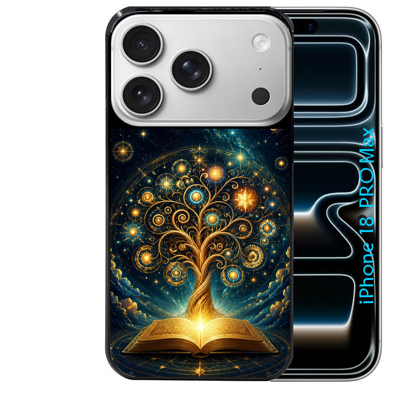Coque pour Iphone 18 / PRO / PRO MAX / 18E arbre de vie astro