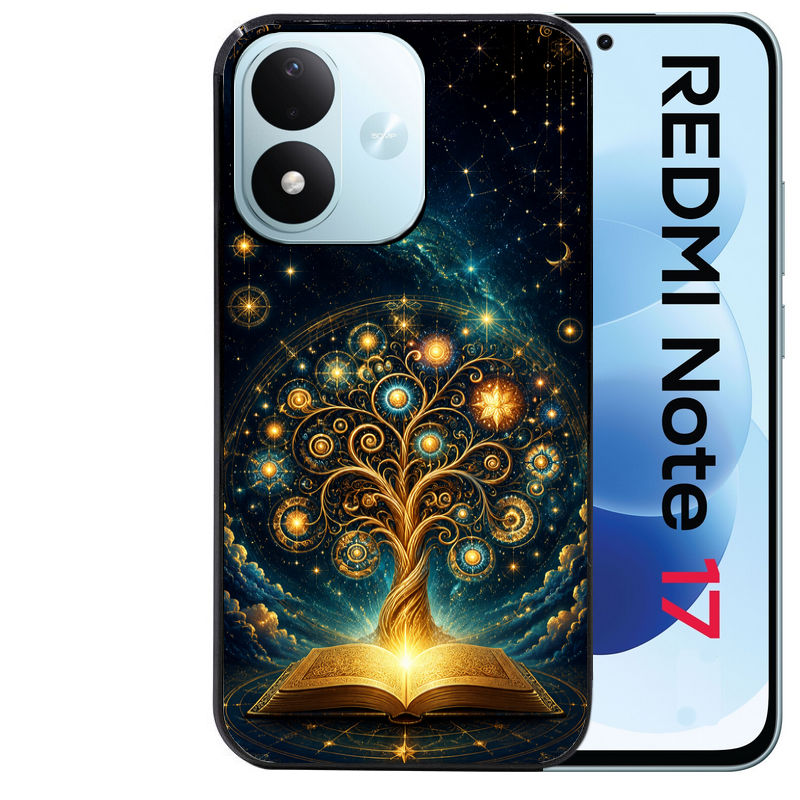 Coque pour Redmi Note 17 et PRO 4G 5G Max arbre de vie astro