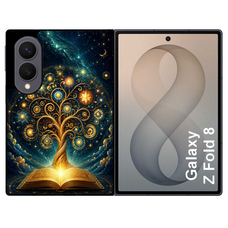 Coque pour Z FOLD 8 arbre de vie astro