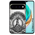 Coque pour Pixel 10 / 11 / PRO / XL arbre de vie fleur