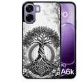 Coque pour Oppo A6 A6 A6K arbre de vie fleur