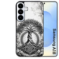 Coque pour Galaxy A08 A18 A28 A38 A58 arbre de vie fleur