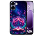 Coque pour Oppo A6 A6 A6K arbre de vie violet