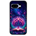 Coque pour Pixel 8A 9A 10A arbre de vie violet