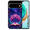 Coque pour Pixel 10 / 11 / PRO / XL arbre de vie violet