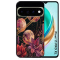 Coque pour Pixel 10 / 11 / PRO / XL astro et fleurs
