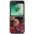 Coque pour Z FLIP 6 7 8 astro et fleurs