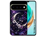 Coque pour Pixel 10 / 11 / PRO / XL astro et lune violet