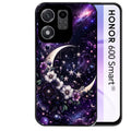 Coque pour Honor 600 SMART astro et lune violet