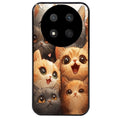 Coque noire taperso pour Magic 7 LITE et PRO avec motif chat smile protection antichoc personnalisée