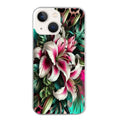 Coque taperso pour Iphone 12 et PRO MINI PRO MAX avec motif leopard hibiscus protection antichoc personnalisée
