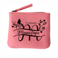 Porte monnaie personnalisé mamie magnifique en feutrine en feutrine