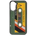 Coque noire taperso pour Redmi A5 4G personnalisable avec motif cassette kaki protection antichoc personnalisée