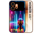 Coque noire taperso pour Honor 600 et 600 PRO avec motif basket electro personnalisee protection antichoc personnalisée