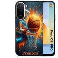 Coque pour POCO C81 PRO personnalisée basket ball color