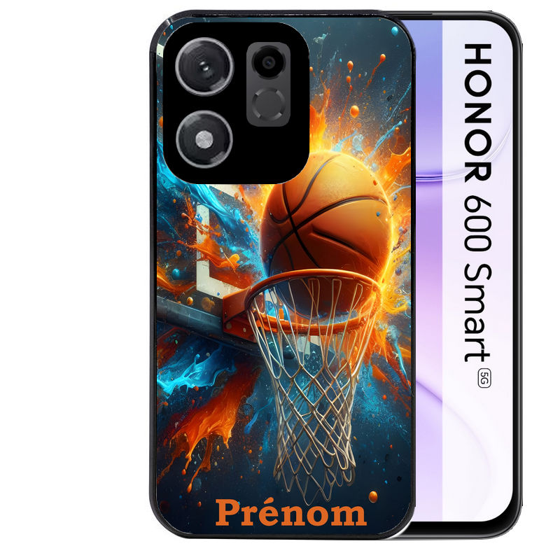 Coque pour Honor 600 SMART personnalisée basket ball color