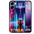Coque pour Oppo A6 A6 A6K personnalisée basket electro