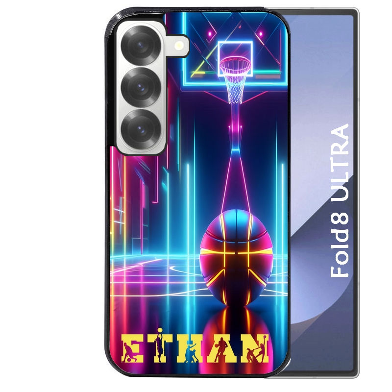 Coque pour Z Fold 8 / ULTRA personnalisée basket electro