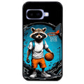 Coque pour Pixel 8A 9A 10A basket racoon