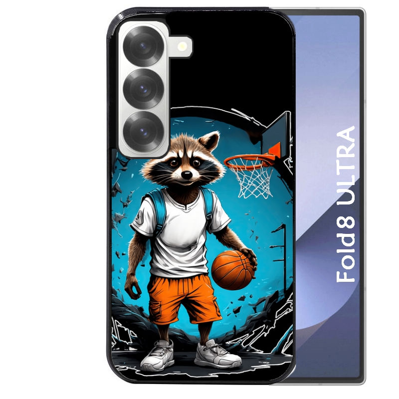 Coque pour Z FOLD 8 ULTRA basket racoon