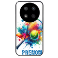 Coque noire taperso pour Magic 7 LITE et PRO avec motif tennis raquette personnalisee protection antichoc personnalisée