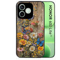 Coque noire pour Honor 600 LITE avec motif bois et papillon 1 protection antichoc personnalisée
