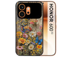 Coque noire taperso pour Honor 600 et 600 PRO avec motif bois et papillon 1 protection antichoc personnalisée