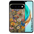 Coque pour Pixel 10 / 11 / PRO / XL bois et papillon 1