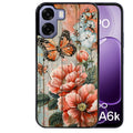 Coque pour Oppo A6 A6 A6K bois et papillon 3