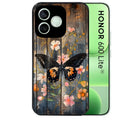 Coque pour Honor 600 LITE bois et papillon 2