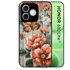 Coque pour Honor 600 LITE bois et papillon 3