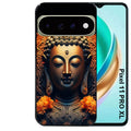 Coque pour Pixel 10 / 11 / PRO / XL bouddha et fleur