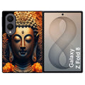 Coque pour Z FOLD 8 bouddha et fleur