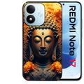 Coque pour Redmi Note 17 et PRO 4G 5G Max bouddha et fleur