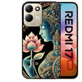 Coque pour Redmi 17 et 17C 4G 5G bouddha et lotus