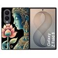 Coque pour Z FOLD 8 bouddha et lotus