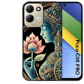 Coque pour POCO C95 PRO bouddha et lotus
