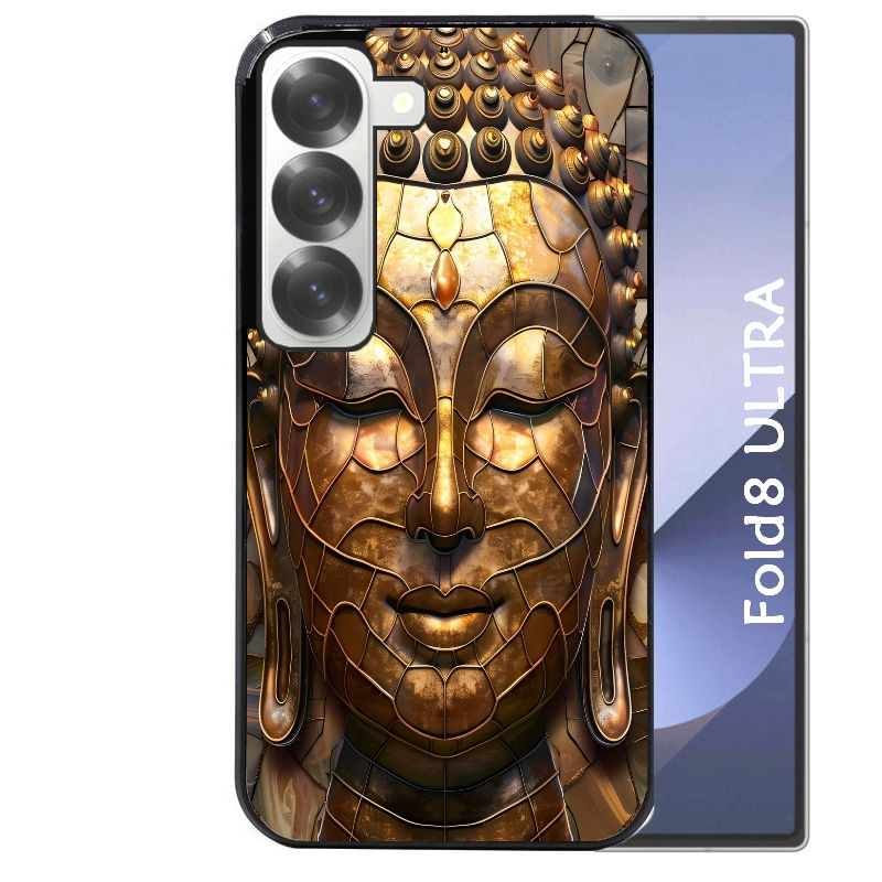 Coque pour Z Fold 8 / ULTRA bouddha et mosaique