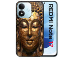 Coque pour Redmi Note 17 et PRO 4G 5G Max bouddha et mosaique