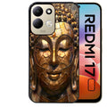 Coque pour Redmi 17 et 17C 4G 5G bouddha et mosaique