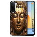 Coque pour POCO C81 PRO bouddha et mosaique