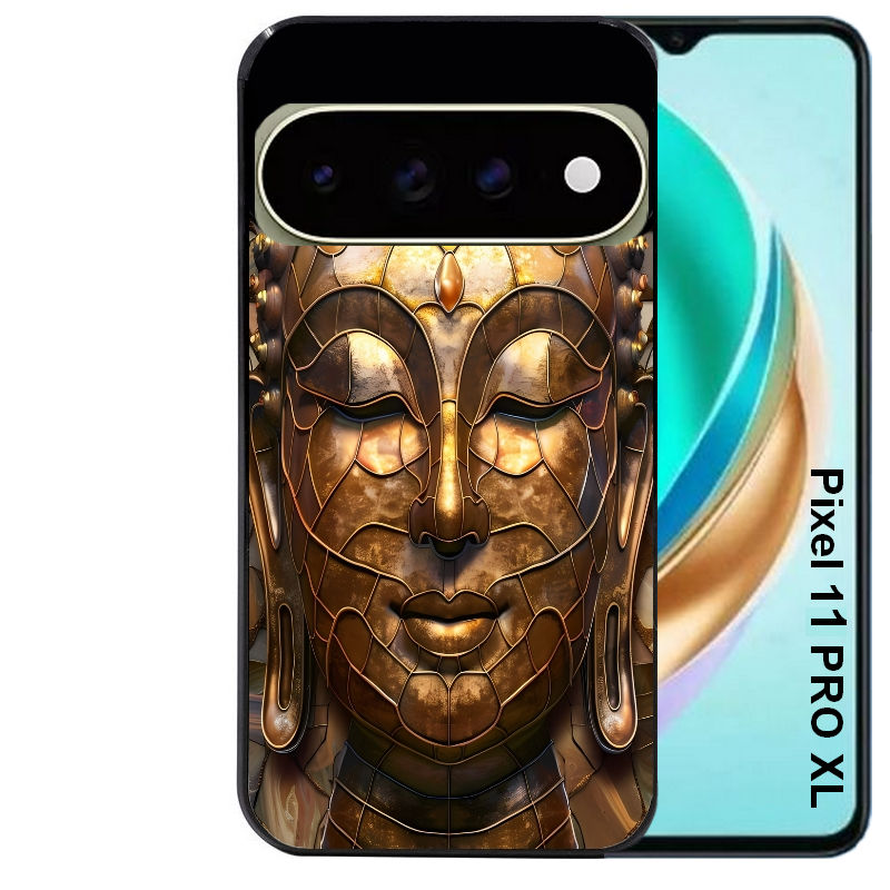 Coque pour Pixel 10 / 11 / PRO / XL bouddha et mosaique