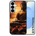 Coque pour Galaxy A08 A18 A28 A38 A58 bouddha et soleil