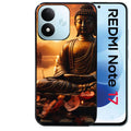 Coque pour Redmi Note 17 et PRO 4G 5G Max bouddha et soleil
