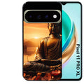 Coque pour Pixel 10 / 11 / PRO / XL bouddha et soleil
