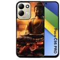 Coque pour POCO C95 PRO bouddha et soleil