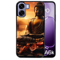 Coque pour Oppo A6 A6 A6K bouddha et soleil